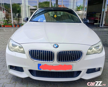 BMW 530D 2013 M-Packet Automat Alb Perlat Impecabil Full