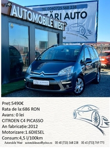 Citroën C4 Picasso 1.6 HDi FAP Exclusive