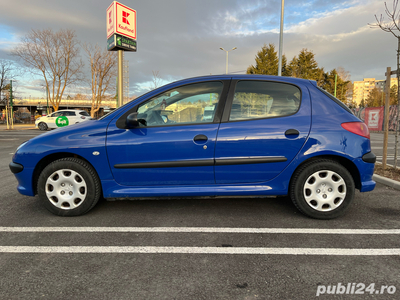 Peugeot 206 1.4 benzina 75 CP 100000 km