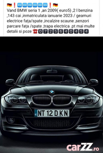 BMW / seria 1 / EURO 5 / benzina