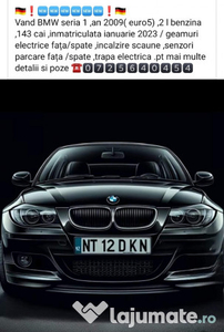 BMW / seria 1 / EURO 5 / benzina