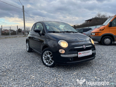 Fiat 500*af.2009*clima*2 randuri de roti*km:152.100*1.3 benzina*70 cp!