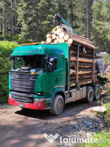 Camion forestier Scania R730 6x6