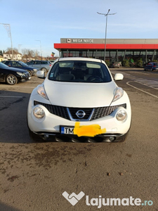 Nissan Juke 1.5 dci alb perlat