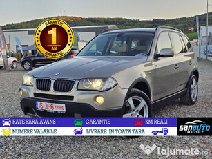 BMW X3 / 2008 / 2.0d / 177 CP / GARANTIE 12 luni / RATE fara avans