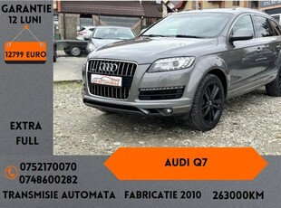 Audi Q7 3.0 TDI DPF clean diesel quattro tiptronic