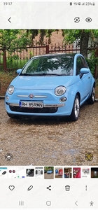 Vând Fiat500, benzina 1.2, 70Cp