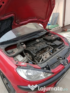 Vând Peugeot 206CC, 1.6 benzina, full piele,clima,stare bună