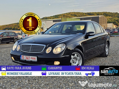 Mercedes E220 / 2002 / 2.2 CDI / 150 CP / GARANTIE 12 luni / RATE fixe