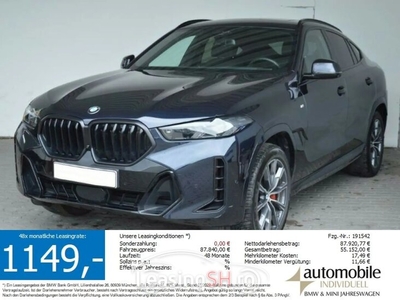 BMW X6 xDr30dA M Sport Standh LED Widescreen AHK H&K