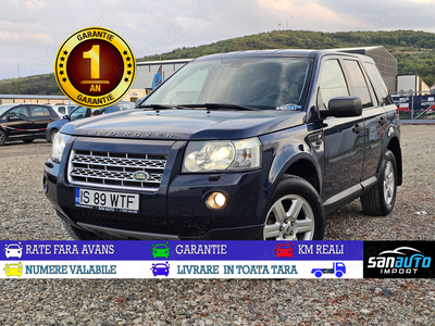 Land Rover Freelander 2007 2.2 TD4 160 CP GARANTIE 12 luni RATE fixe fara avans