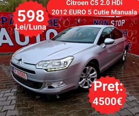 Citroen C5 2.0 HDi - RATE de la 598 Lei pe Luna