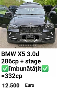 Se oferă spre vânzare un BMW x5 E70 2008 3.0L 332 cai