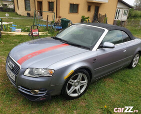 Audi A4 b7 2007 2.0tdi 140cp BPW decapotabil inscris+ fiscal