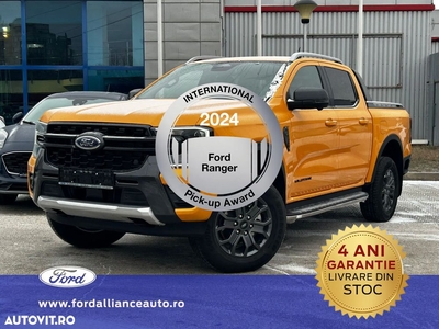 Ford Ranger Pick-Up 2.0 TD 205 CP 10AT 4x4 Double Cab Wildtrak