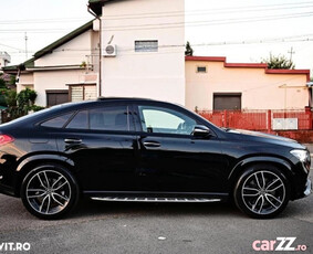 Mercedes GLE 400 d 4MATIC 2021, 330 CP, Stele în plafon, 97.000 km