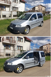 VW Caddy Life 5 locuri 2010 diesel 1,9 TDI 105 cp Bls Navi