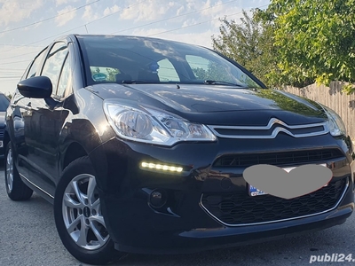 2014,Citroen C3 II Facelift (A51) 1.6 e-HDi, Led Day light, Clima, Senzori