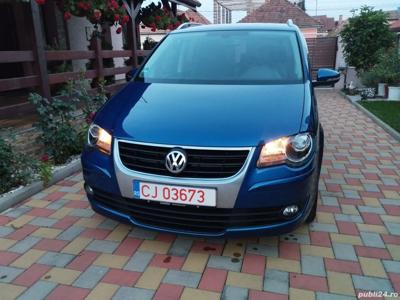 vw touran 2007 2.0TDI 170cp crom navi plus piele bixenon