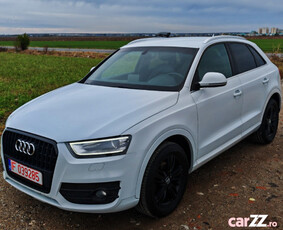 A. Audi Q3 2.0 TDI 2013 140 CP navigație led, EURO 5,