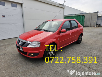 Dacia logan + g.p.l. 2011 full option - euro 5