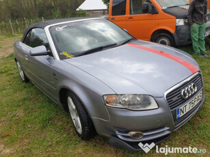 Audi A4 b7 2007 2.0tdi 140cp BPW decapotabil inscris+ fiscal