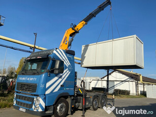 Cap tractor cu macara volvo fh 500 - copma 300 fab. 2011