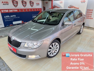 Skoda Superb, An 2010, Motor 2.0Diesel, 140CP, Rate Fixe, Avans 0% Livrare Gratuita