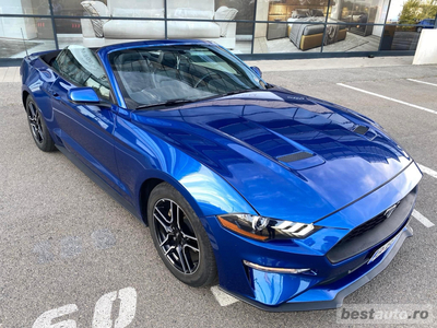 Ford Mustang Cabrio 2.3 EcoBoost 2018 Automat 290cp Bord digital Piele 31500-euro