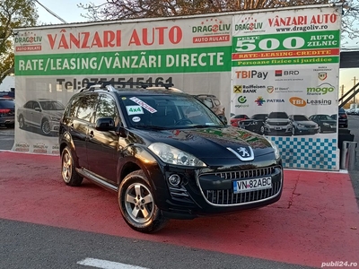 Peugeot 4007, 4x4, 7 Locuri, 2.2 Diesel, 2008, Finantare Rate