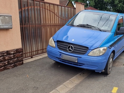 Mercedes vito mixt 115 cdi maxi lung fiscal itp val 2000 fix 5 locuri si marfa perfect constructii