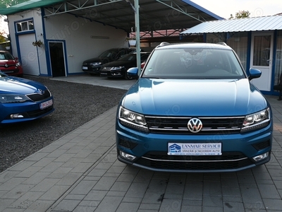 VW TIGUAN DIESEL -08.11.2016 model 2017- 2000cm3, 150 CP, EURO 6 KM PARCURȘI: 124.916+Carte service