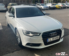 Audi A6 2013 alb înmatriculată