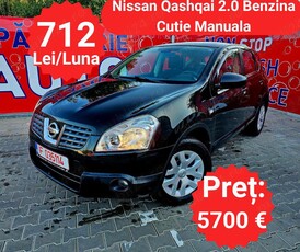 Nissan Qashqai 2.0 Acenta - RATE de la 712 Lei pe Luna