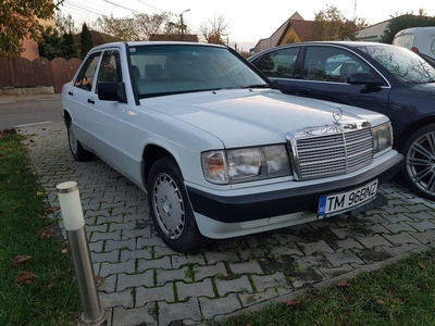 Mercedes-Benz 190e w201 atestat vehicul istoric Rudicica