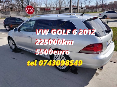 Volkswagen Golf 6 variant 2012 preț nou 5100 Pitesti