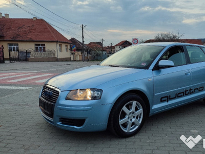 Audi a3, 2.0 tdi, 140 cp, quattro, recent adus