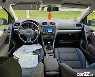 VW Golf 6 1.4TSI Navigatie SenzoriParcare Clima ÎncălzireScaune Euro5