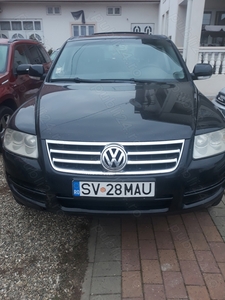 Volswagen Touareg sau schimb cu masina mica