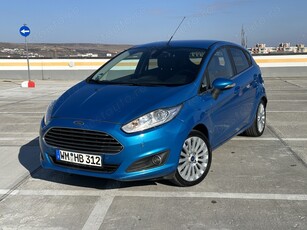 Ford Fiesta 1.6TDCi Titanium 95CP piele navi Sony LED keyless facelift full