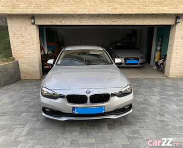 BMW seria 3, automată,150 CP, Diesel, an 2017, gri metalizat