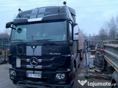 Mercedes Actros Negru HYDRAULIK km reali masina buna