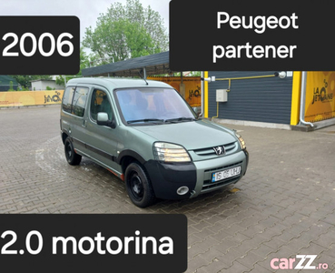 Peugeot partner,2006,2.0tdi -rate cu buletinul