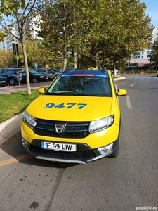 Vând Licență +Dacia Sandero Stepway cu Autorizatie taxi.