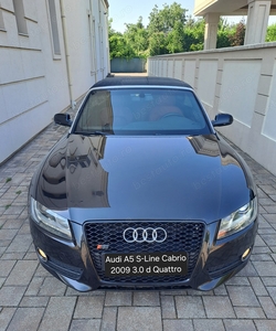 Audi A5 Cabrio S-Line Automat 2009 3.0tdi Quattro