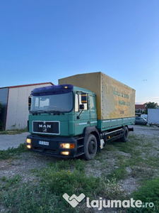 Camion man si remorca izoterma kogel