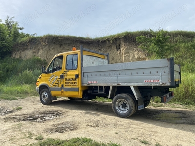 Iveco Daily 50C11 2001 basculabil ,motor 2.8 turbo,6 locuri,este DETARATA se conduce cu B