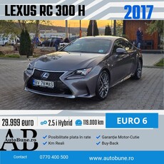 Lexus Seria RC 300h F SPORT