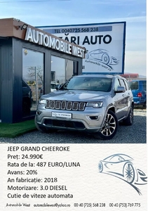 Jeep Grand Cherokee 3.0 TD AT Overland