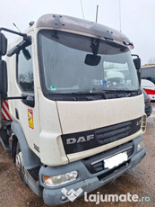 DAF cap tractor + platforma